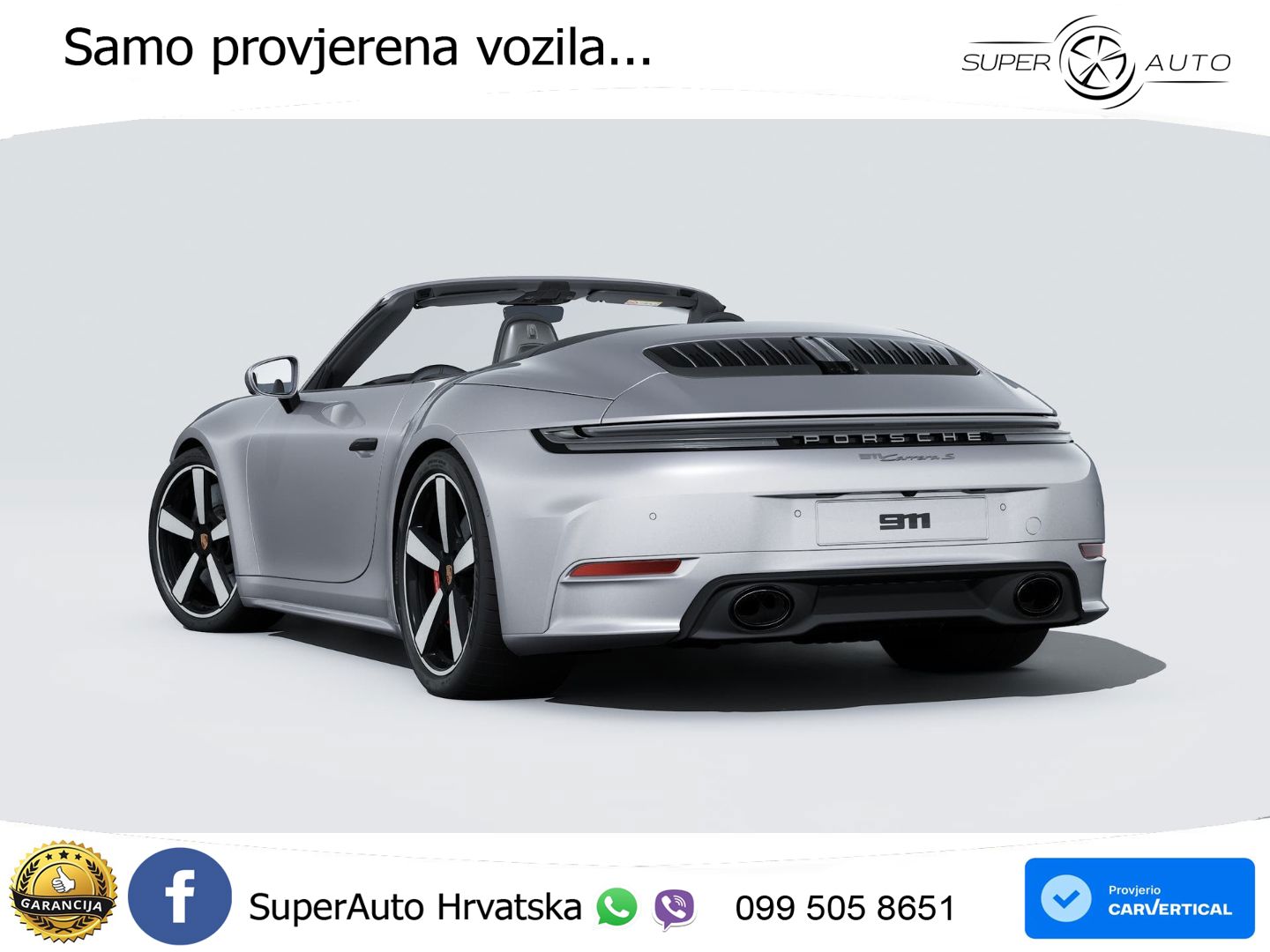 Porsche 911 Carrera GTS Cabriolet 3.0 (480 KS) PDK MATRIX+GR SJED+KAM