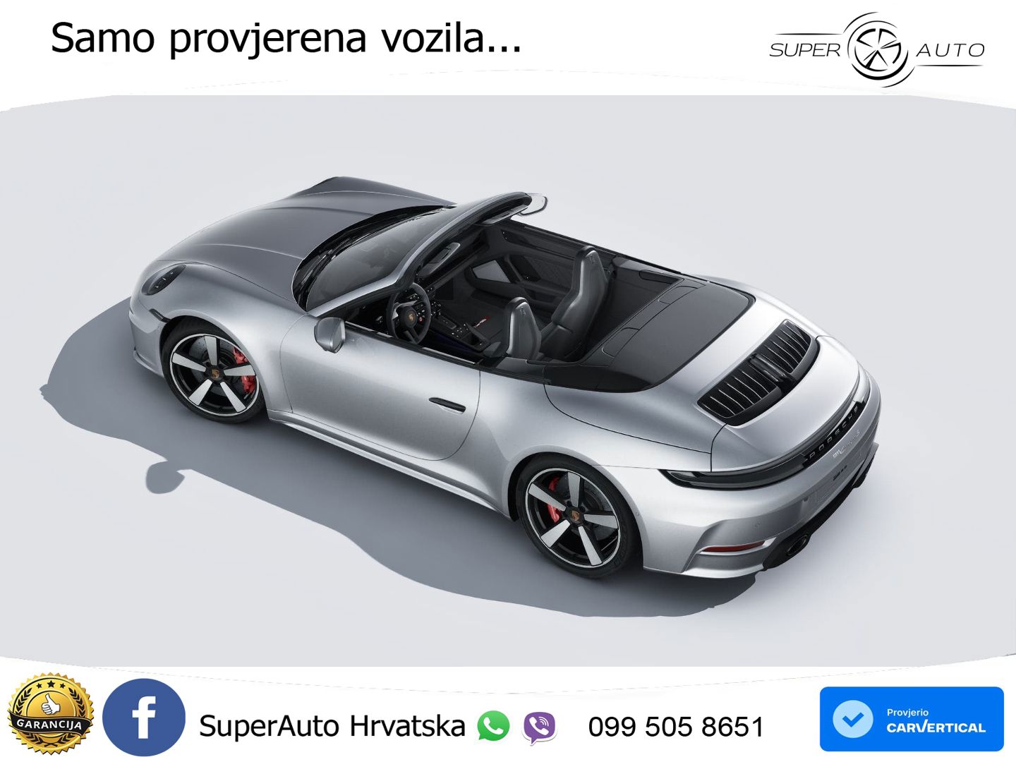 Porsche 911 Carrera GTS Cabriolet 3.0 (480 KS) PDK MATRIX+GR SJED+KAM