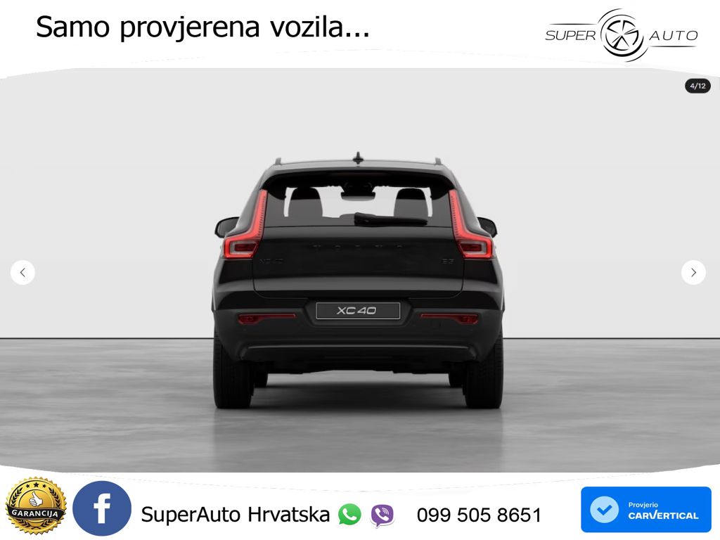 Volvo XC40 2.0 B3 163 KS Automatic LED+GR SJED+ACC