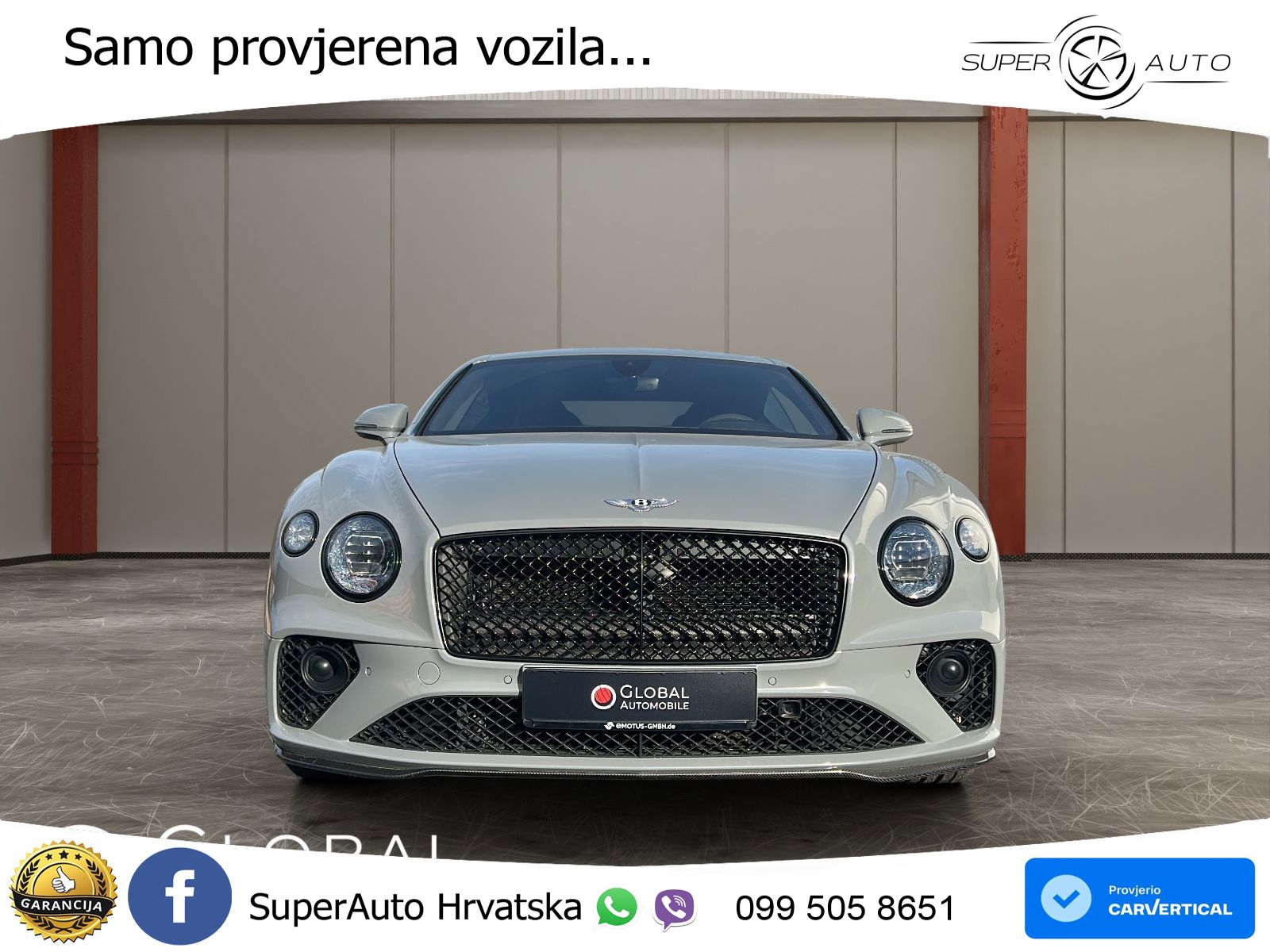 Bentley Continental GT III Speed 6.0 TSI W12 (659 KS) AWD DCT LED+GR SJED+ACC