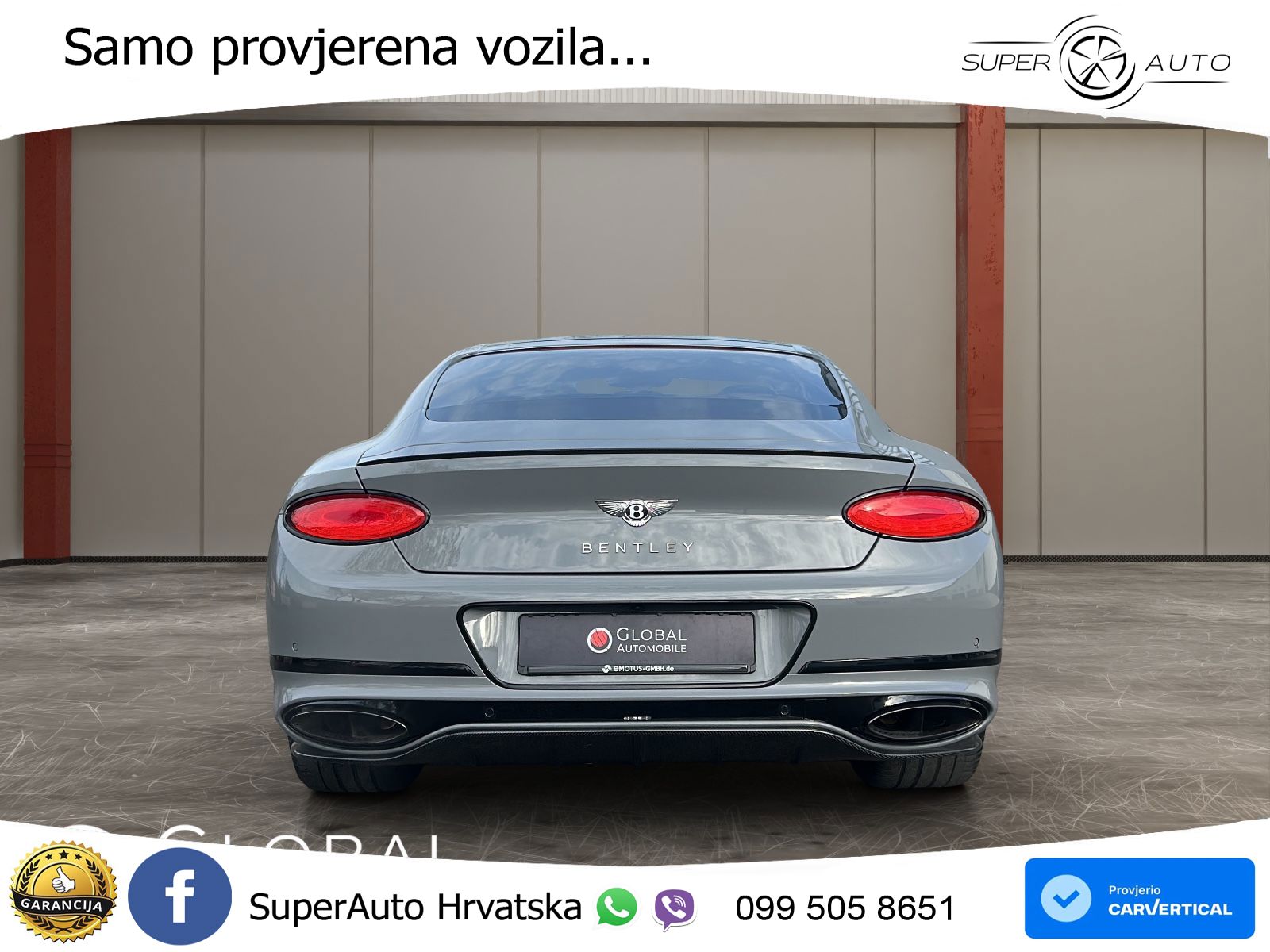 Bentley Continental GT III Speed 6.0 TSI W12 (659 KS) AWD DCT LED+GR SJED+ACC