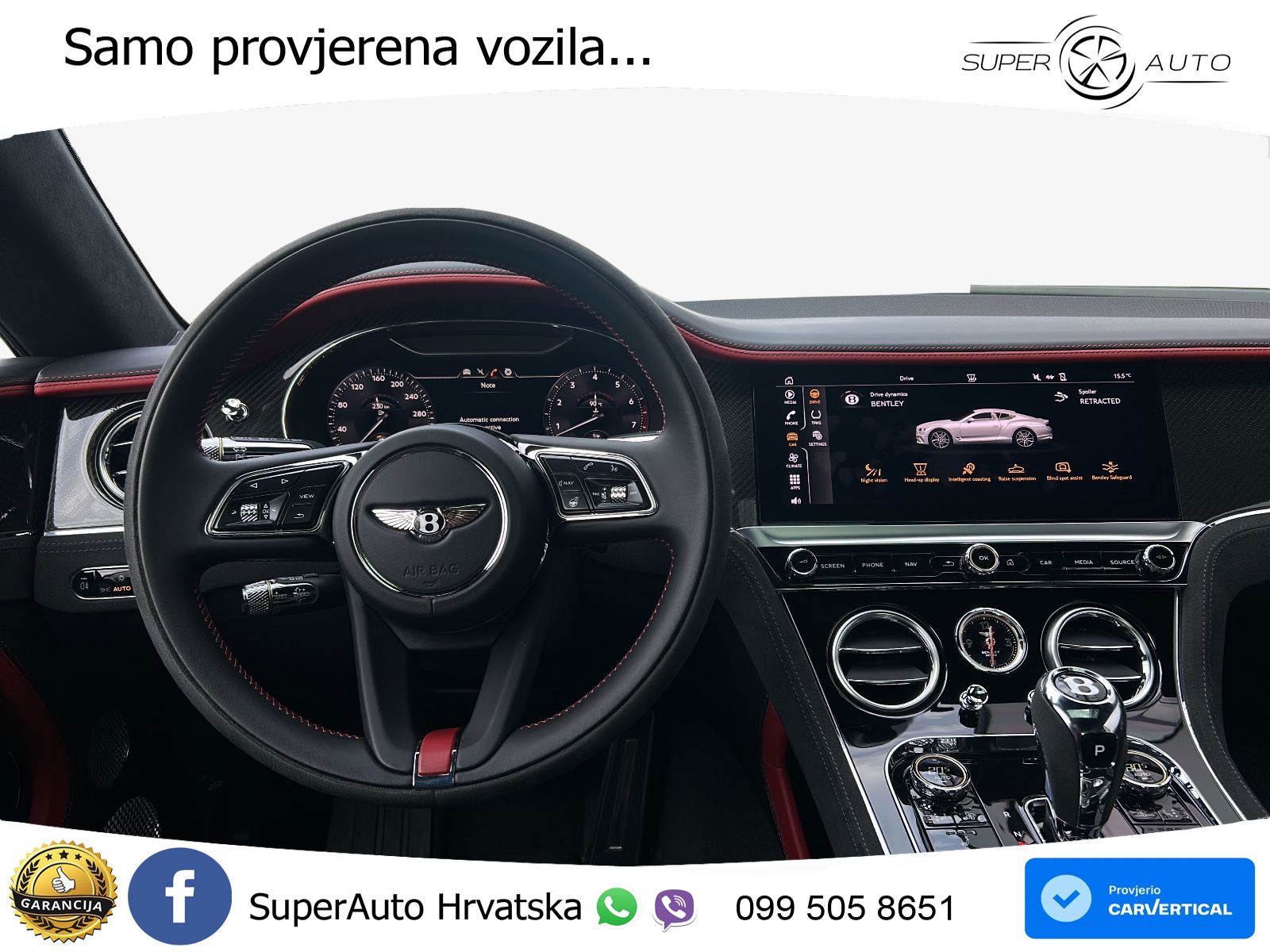 Bentley Continental GT III Speed 6.0 TSI W12 (659 KS) AWD DCT LED+GR SJED+ACC
