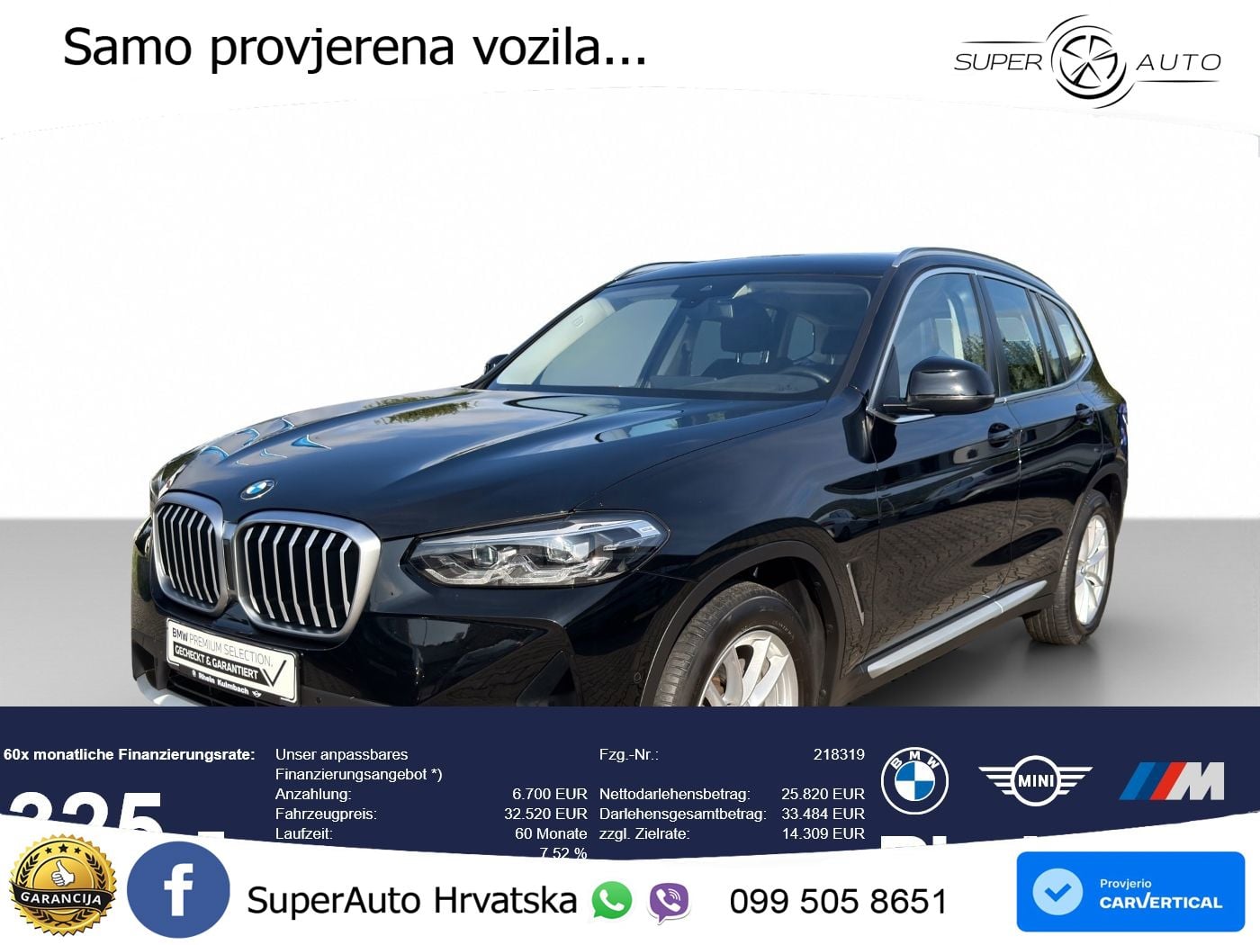 BMW X3 20d xDrive Steptronic
