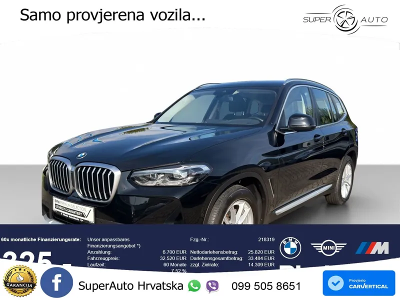 BMW X3 20d xDrive Steptronic