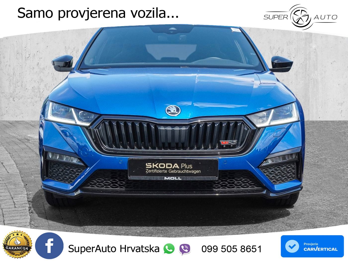 Škoda Octavia Combi RS 2.0 TDI (200 KS) DSG LED+GR SJED+ACC