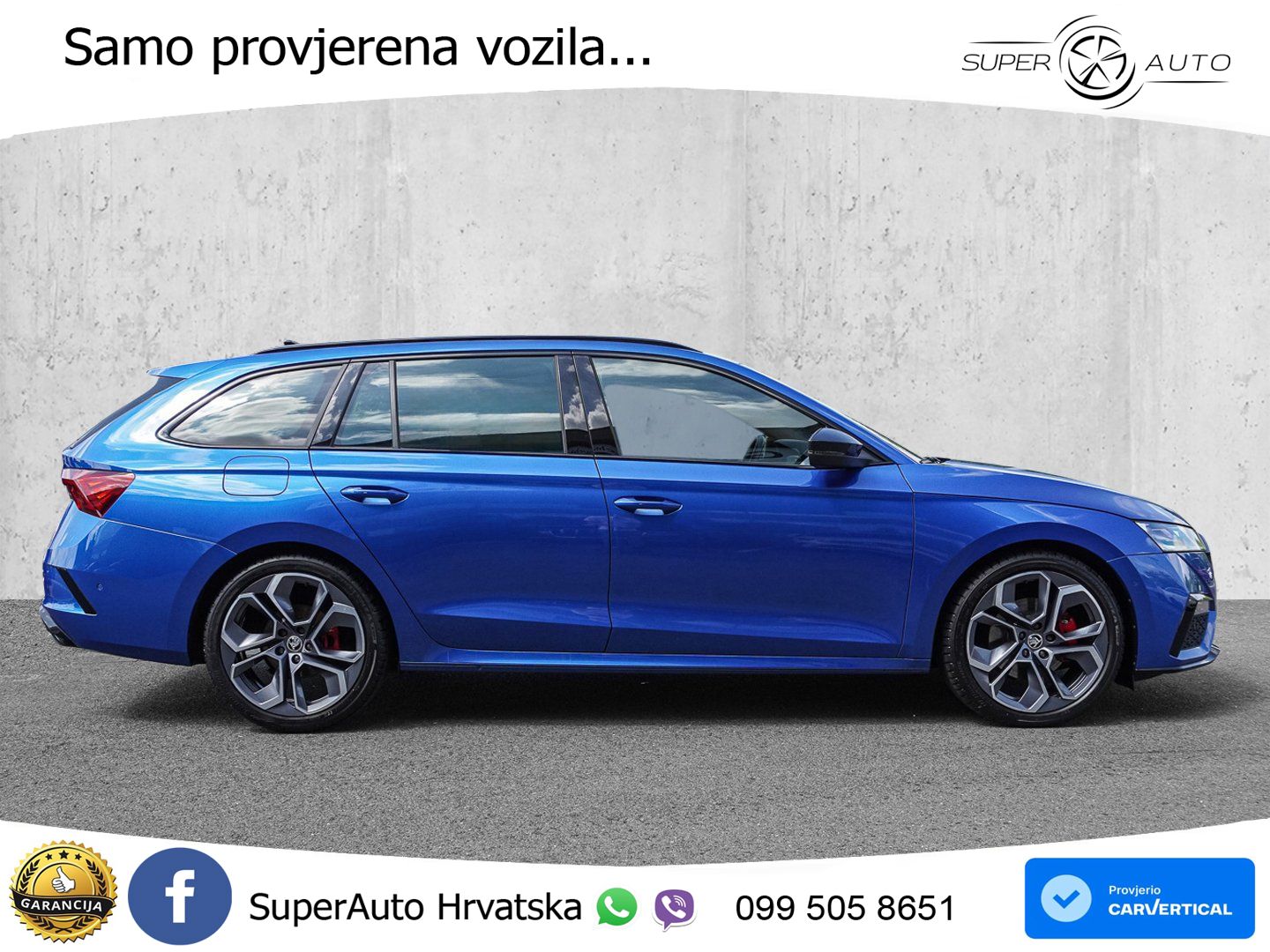 Škoda Octavia Combi RS 2.0 TDI (200 KS) DSG LED+GR SJED+ACC