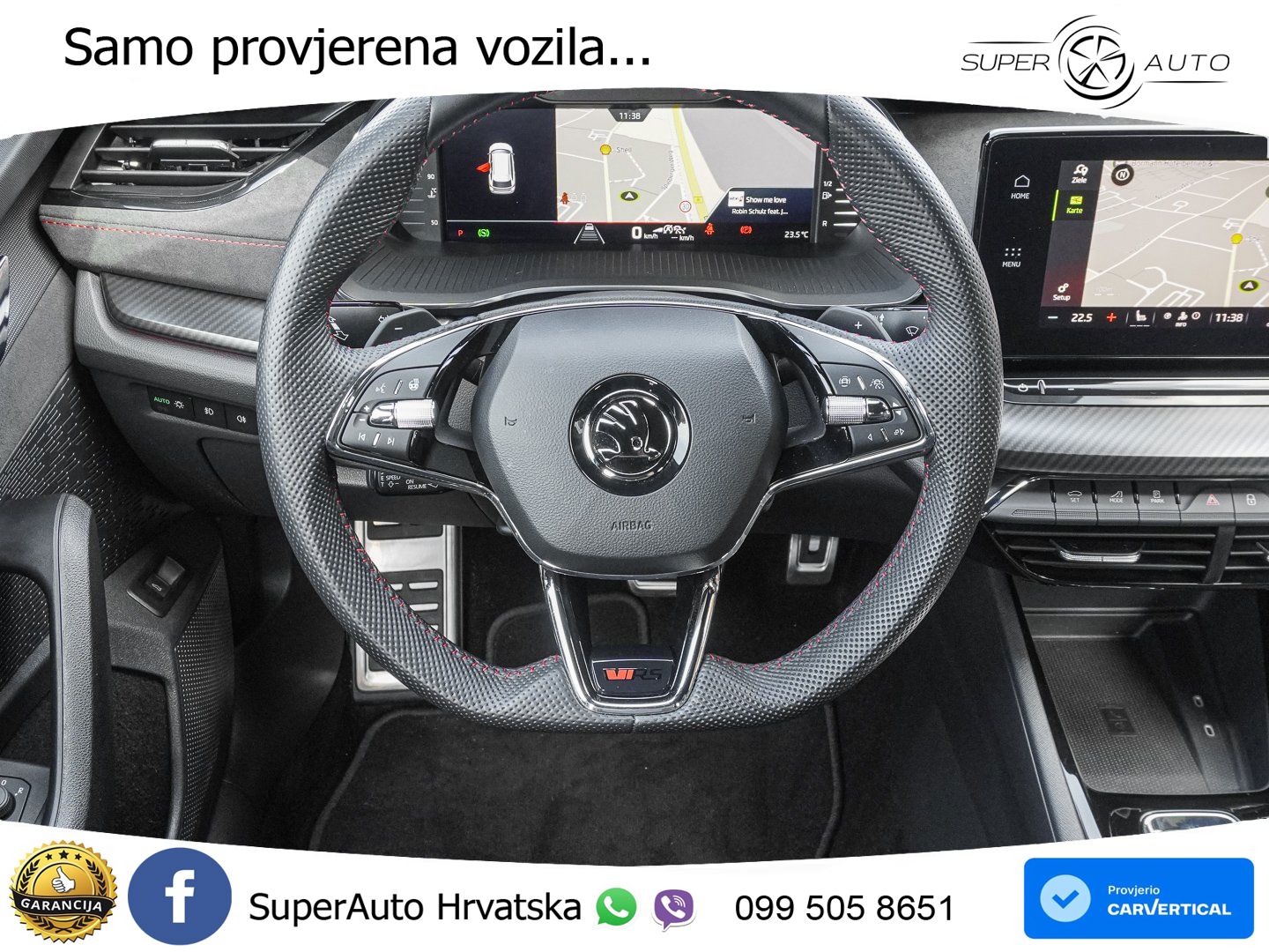 Škoda Octavia Combi RS 2.0 TDI (200 KS) DSG LED+GR SJED+ACC