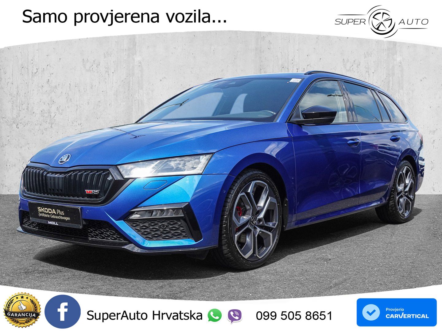 Škoda Octavia Combi RS 2.0 TDI (200 KS) DSG LED+GR SJED+ACC