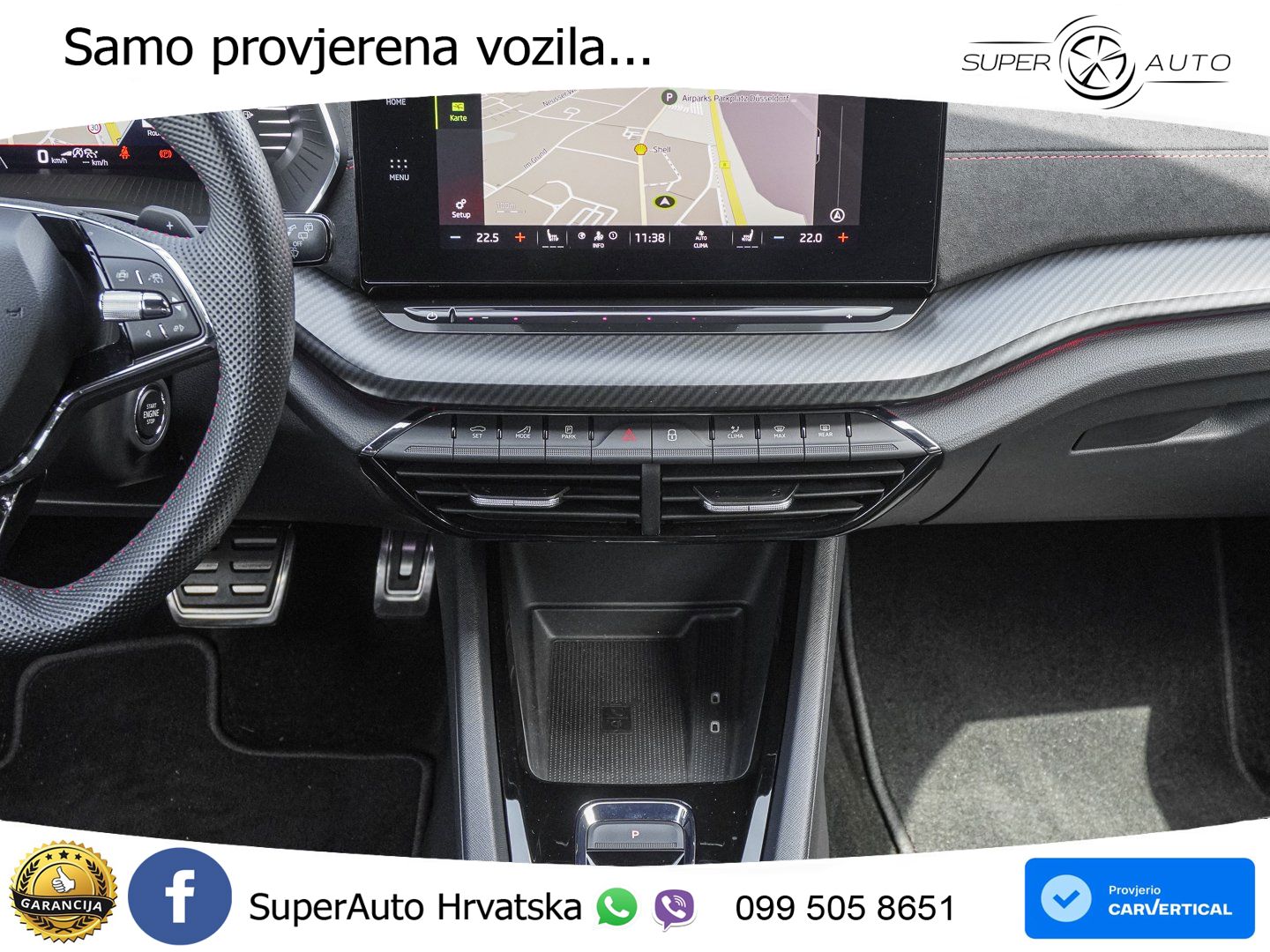 Škoda Octavia Combi RS 2.0 TDI (200 KS) DSG LED+GR SJED+ACC