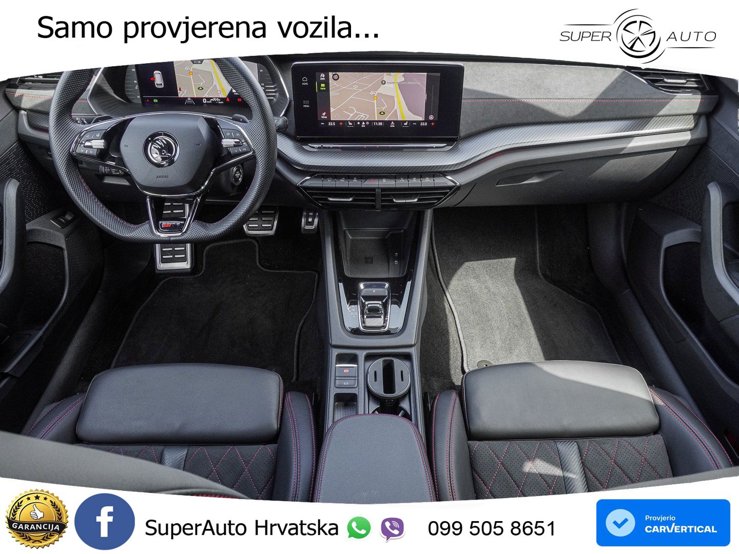 Škoda Octavia Combi RS 2.0 TDI (200 KS) DSG LED+GR SJED+ACC