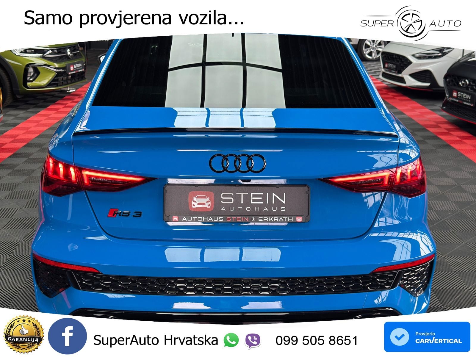 Audi RS3 Sedan 2.5 TFSI (400 KS) quattro S tronic LED+GR SJED+ACC