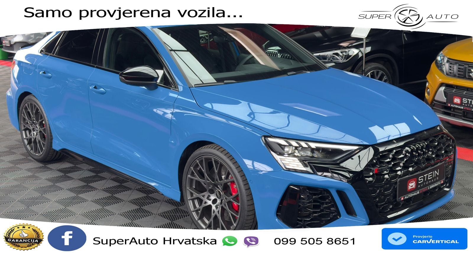 Audi RS3 Sedan 2.5 TFSI (400 KS) quattro S tronic LED+GR SJED+ACC