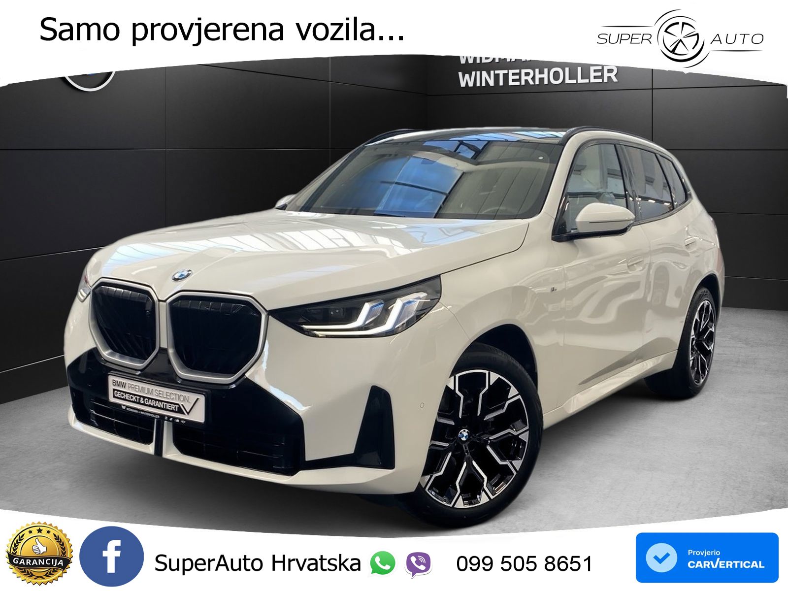 BMW X3 20d xDrive Steptronic M Sport LED+GR SJED+ACC