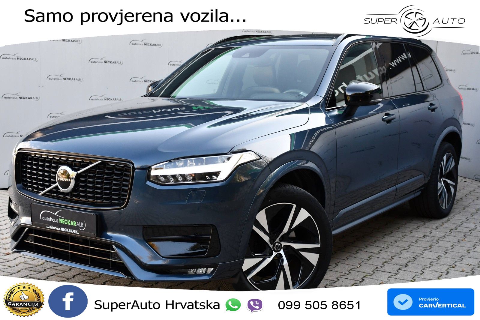 Volvo XC90 2.0 B5 Diesel AWD Automatic LED+GR SJED+ACC