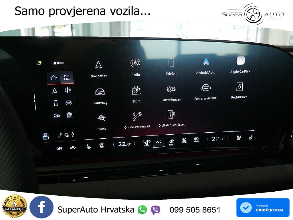 Audi A6 2.0 TDI (204 KS) quattro S tronic ZRAČNI+ACC+GR SJED+KAM+PANO
