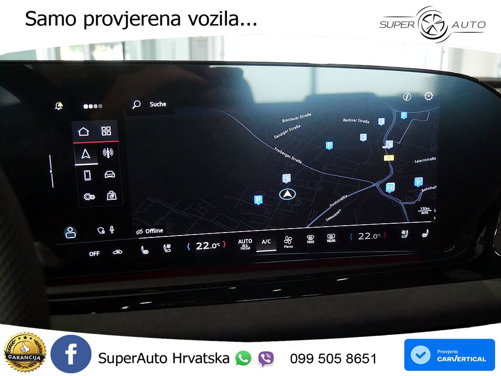 Audi A6 2.0 TDI (204 KS) quattro S tronic ZRAČNI+ACC+GR SJED+KAM+PANO