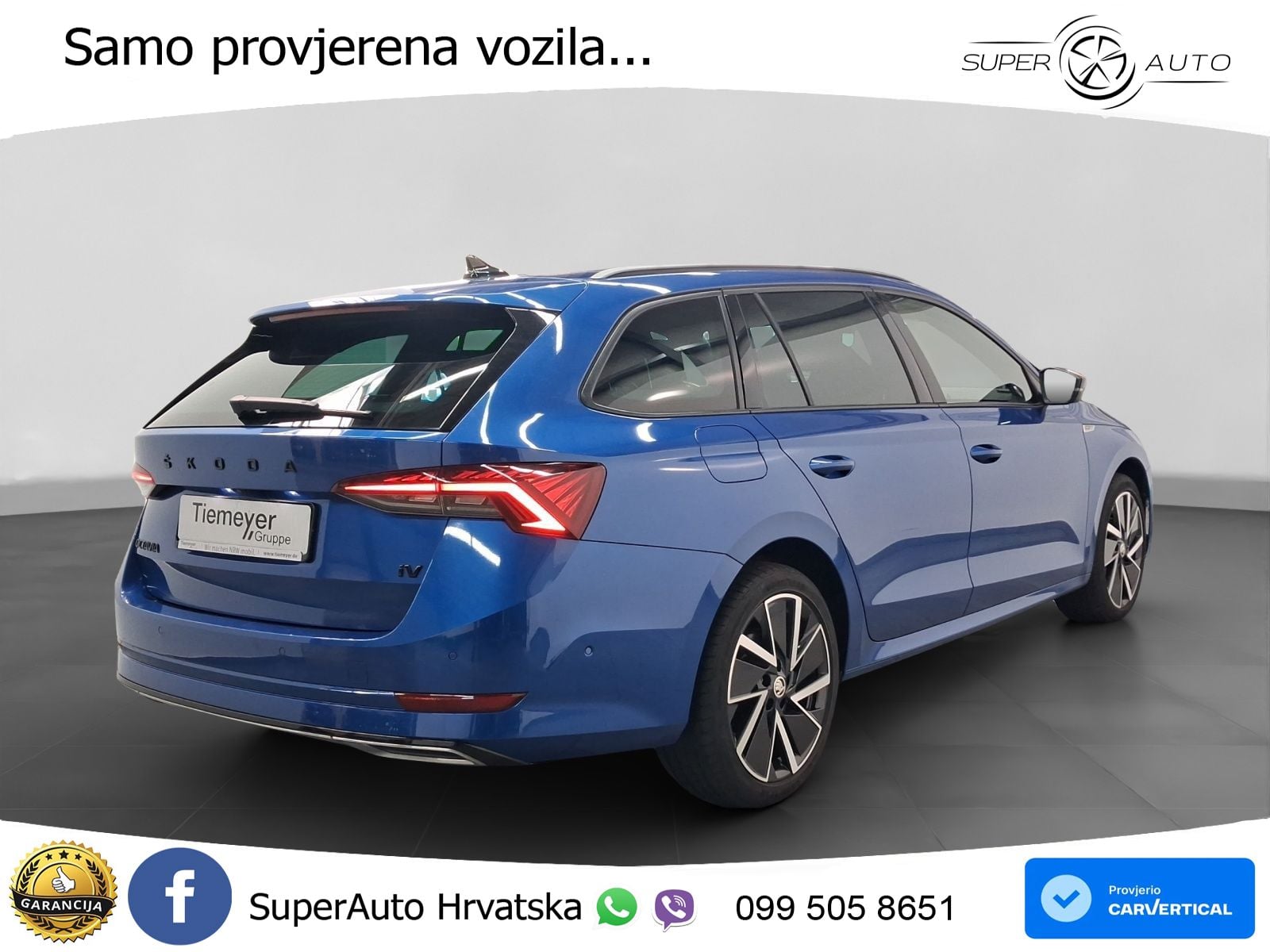 Škoda Octavia Combi iV 1.4 TSI (204 KS) DSG SportLine MATRIX+GR SJED+KAM