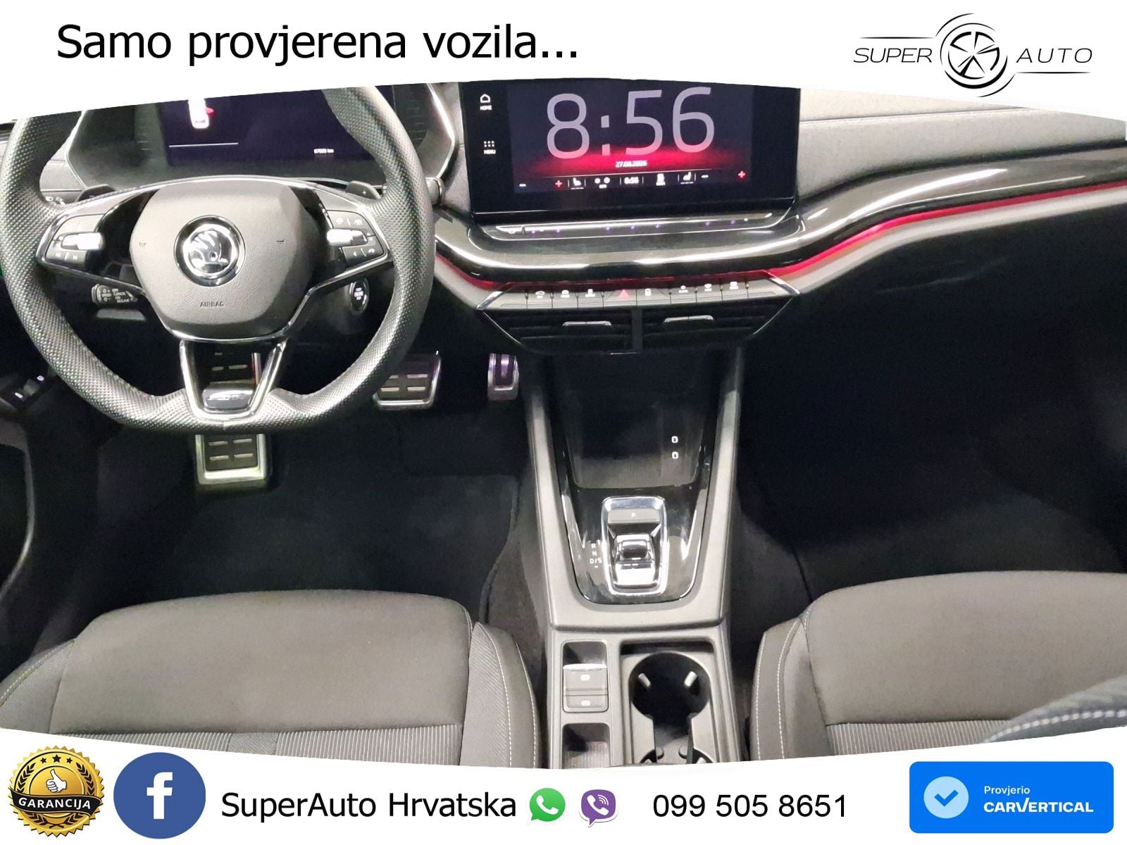 Škoda Octavia Combi iV 1.4 TSI (204 KS) DSG SportLine MATRIX+GR SJED+KAM