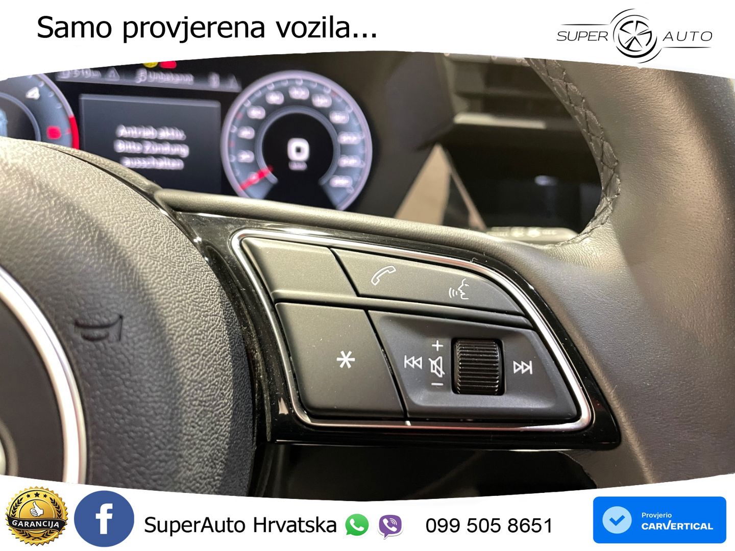Audi A3 35 TDI (150 KS) LED+GR SJED+ACC
