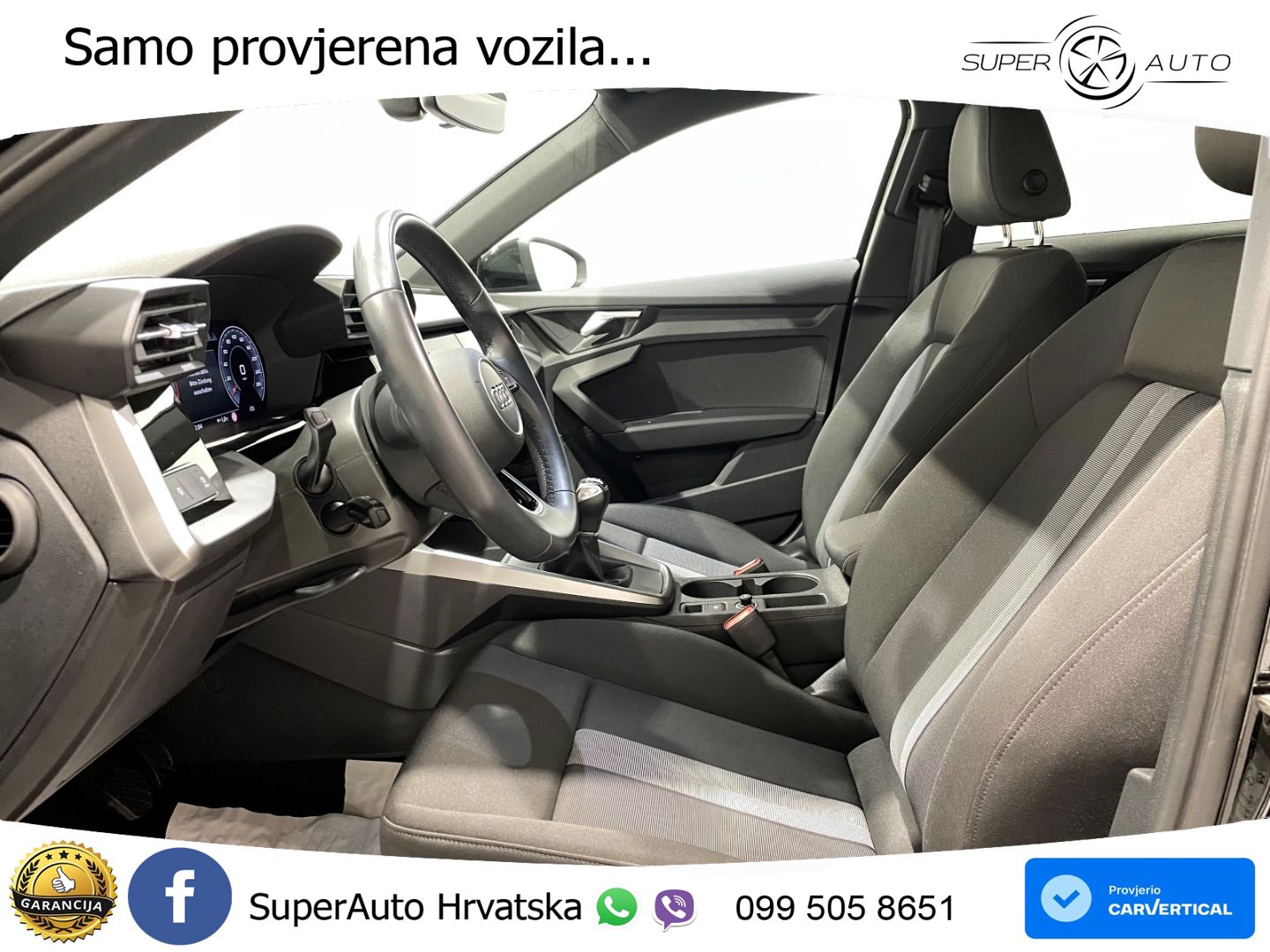 Audi A3 35 TDI (150 KS) LED+GR SJED+ACC