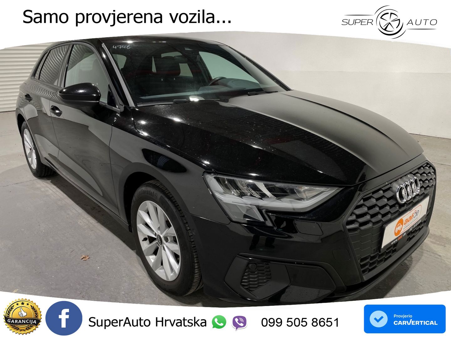 Audi A3 35 TDI (150 KS) LED+GR SJED+ACC