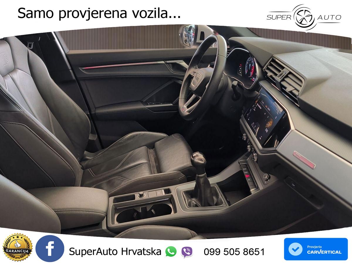 Audi Q3 35 TFSI (150 KS) S line LED+GR SJED+ACC