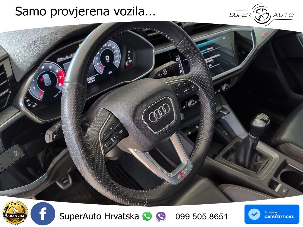 Audi Q3 35 TFSI (150 KS) S line LED+GR SJED+ACC