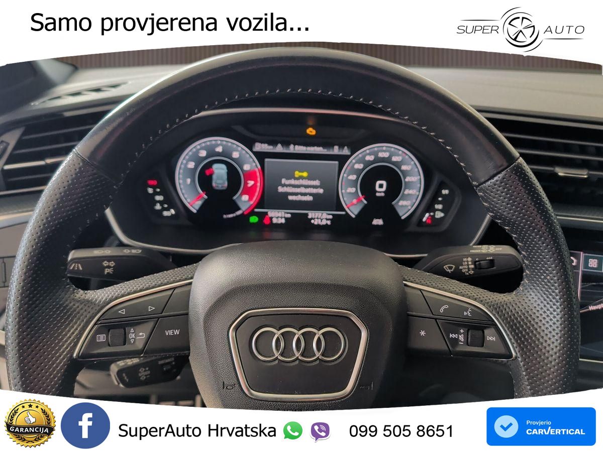 Audi Q3 35 TFSI (150 KS) S line LED+GR SJED+ACC