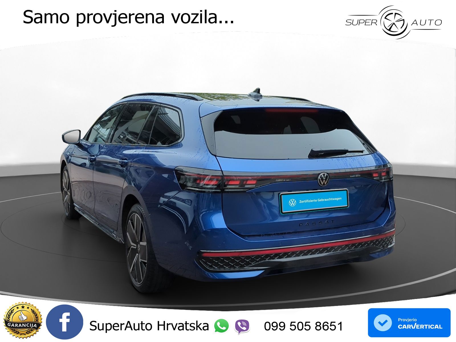 Volkswagen Passat Variant 1.5 TSI (272 KS) eHybrid DSG R-Line MATRIX+GR SJED+KAM