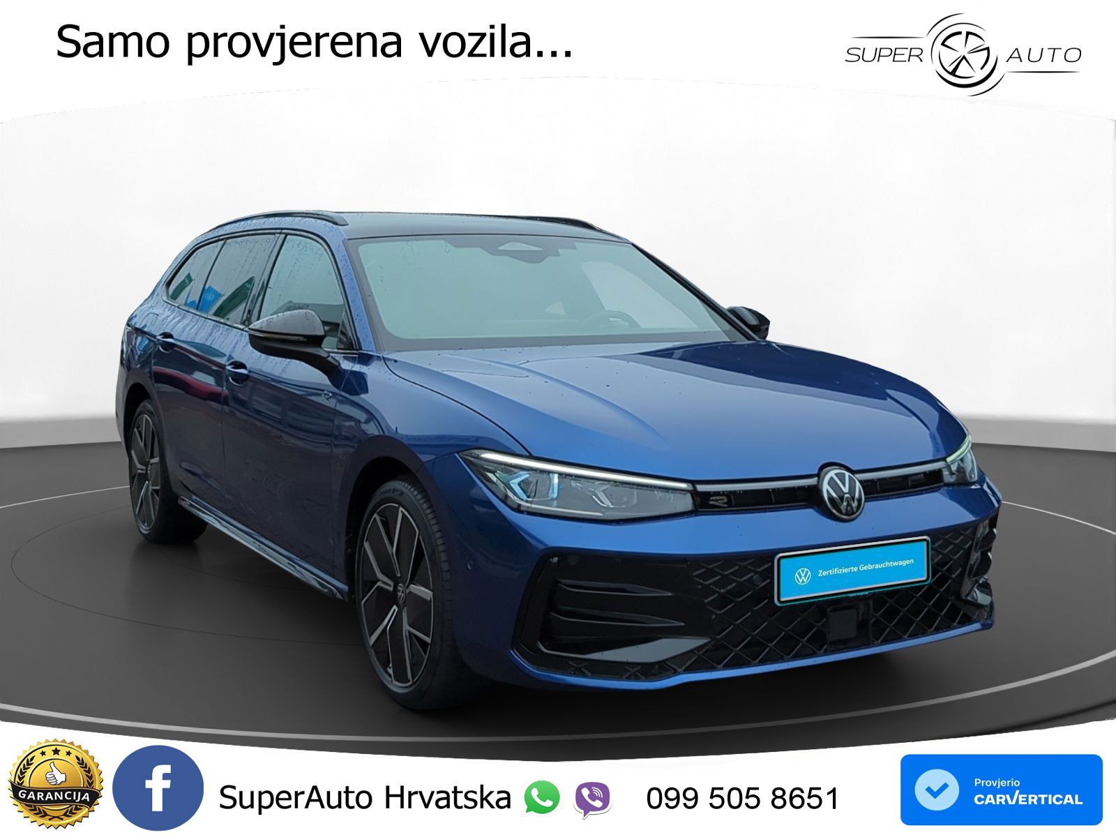 Volkswagen Passat Variant 1.5 TSI (272 KS) eHybrid DSG R-Line MATRIX+GR SJED+KAM