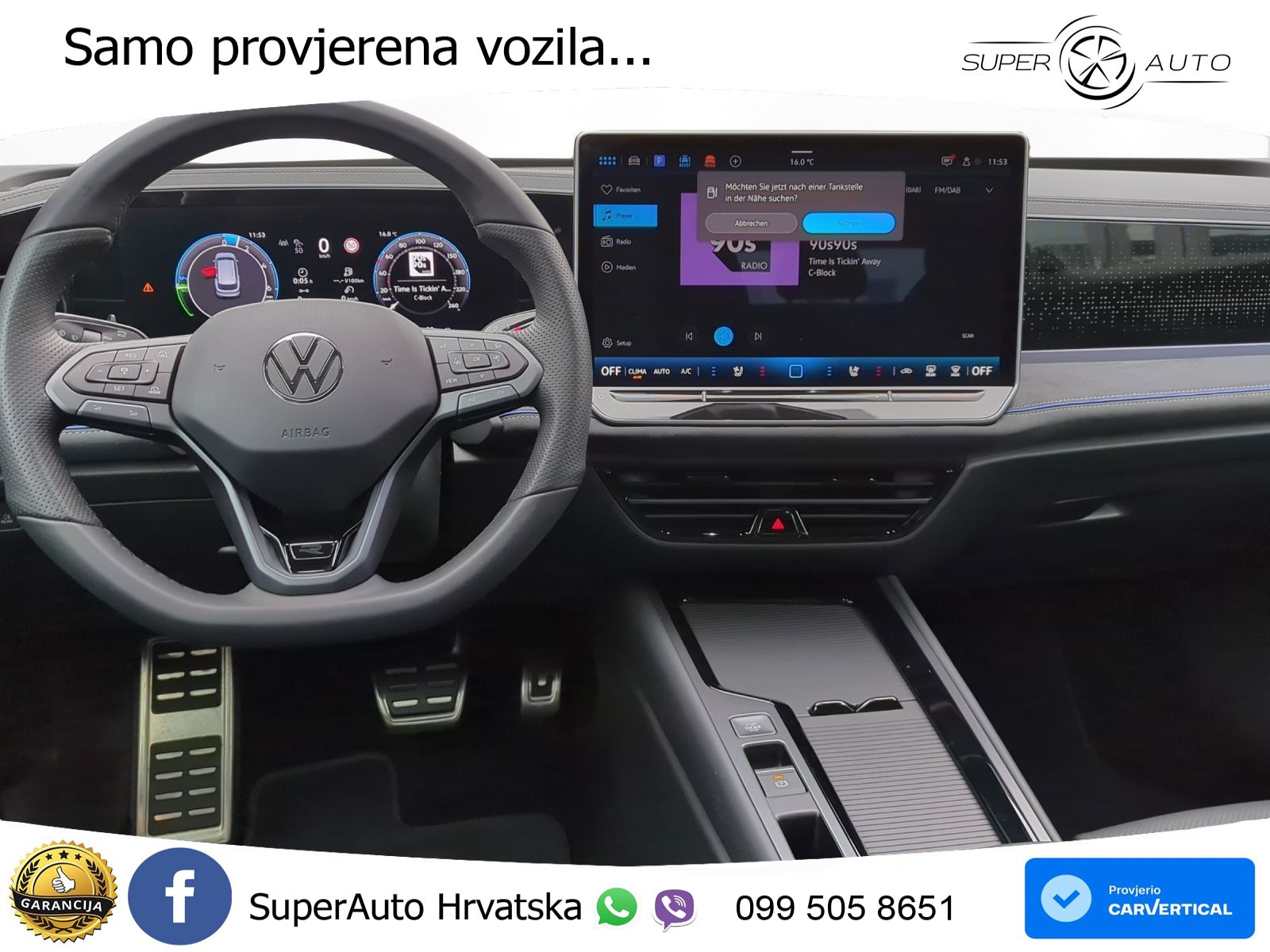 Volkswagen Passat Variant 1.5 TSI (272 KS) eHybrid DSG R-Line MATRIX+GR SJED+KAM