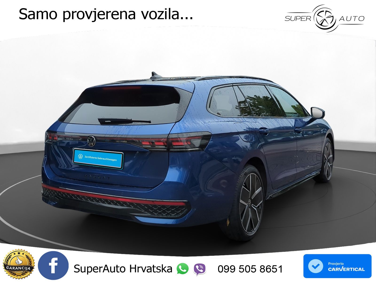 Volkswagen Passat Variant 1.5 TSI (272 KS) eHybrid DSG R-Line MATRIX+GR SJED+KAM