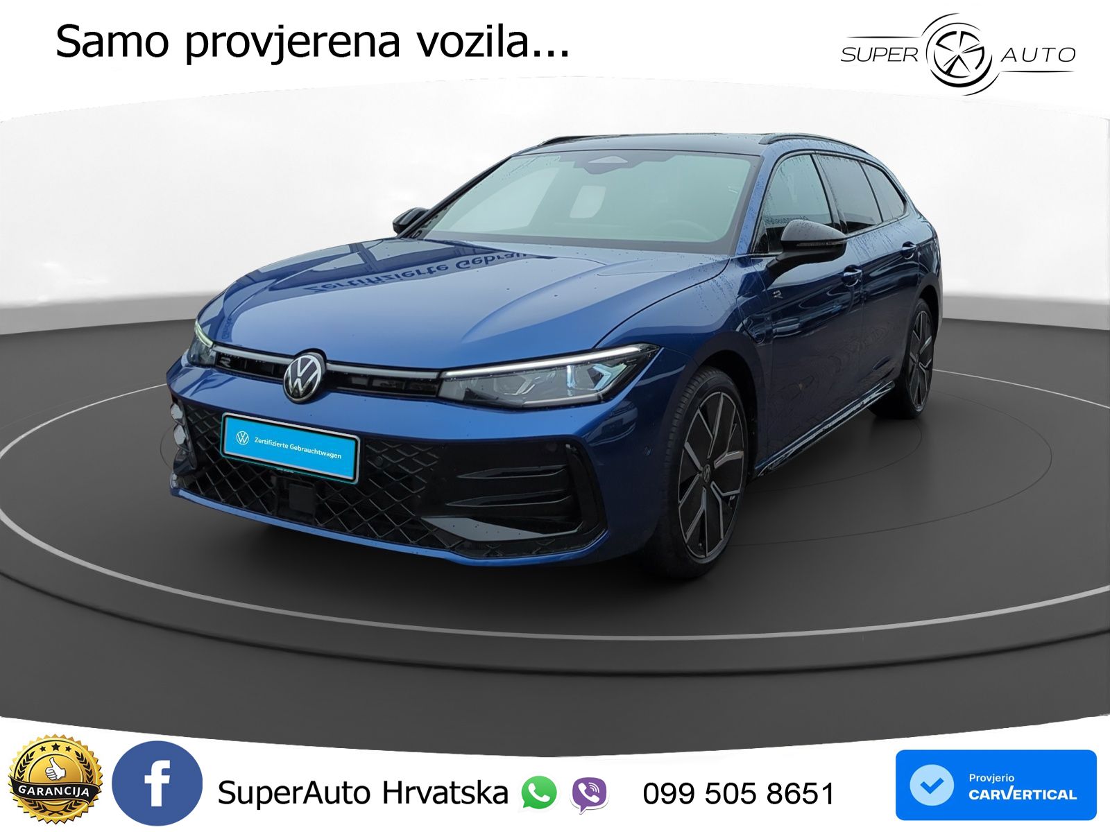 Volkswagen Passat Variant 1.5 TSI (272 KS) eHybrid DSG R-Line MATRIX+GR SJED+KAM