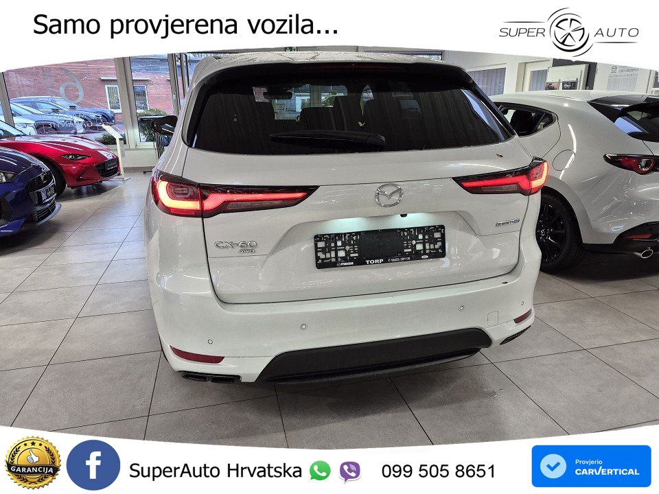 Mazda CX-60 2.5 e-Skyactiv (328 KS) AWD Automatic MATRIX+GR SJED+KAM