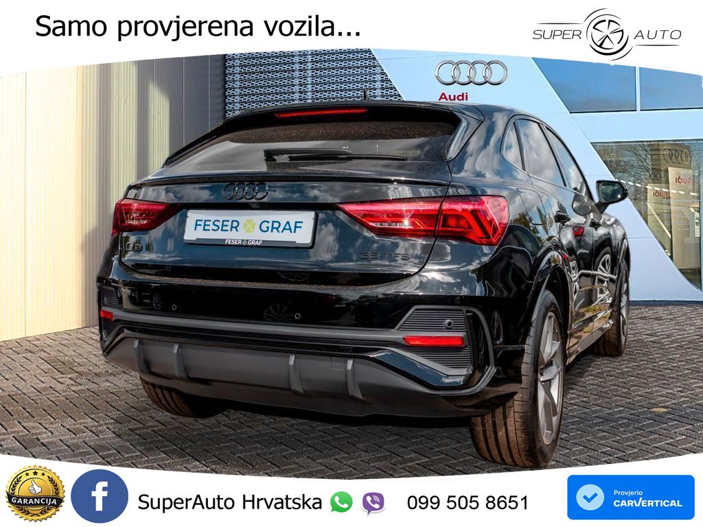 Audi Q3 1.5 TFSI (150 KS) S tronic S line LED+GR SJED+ACC
