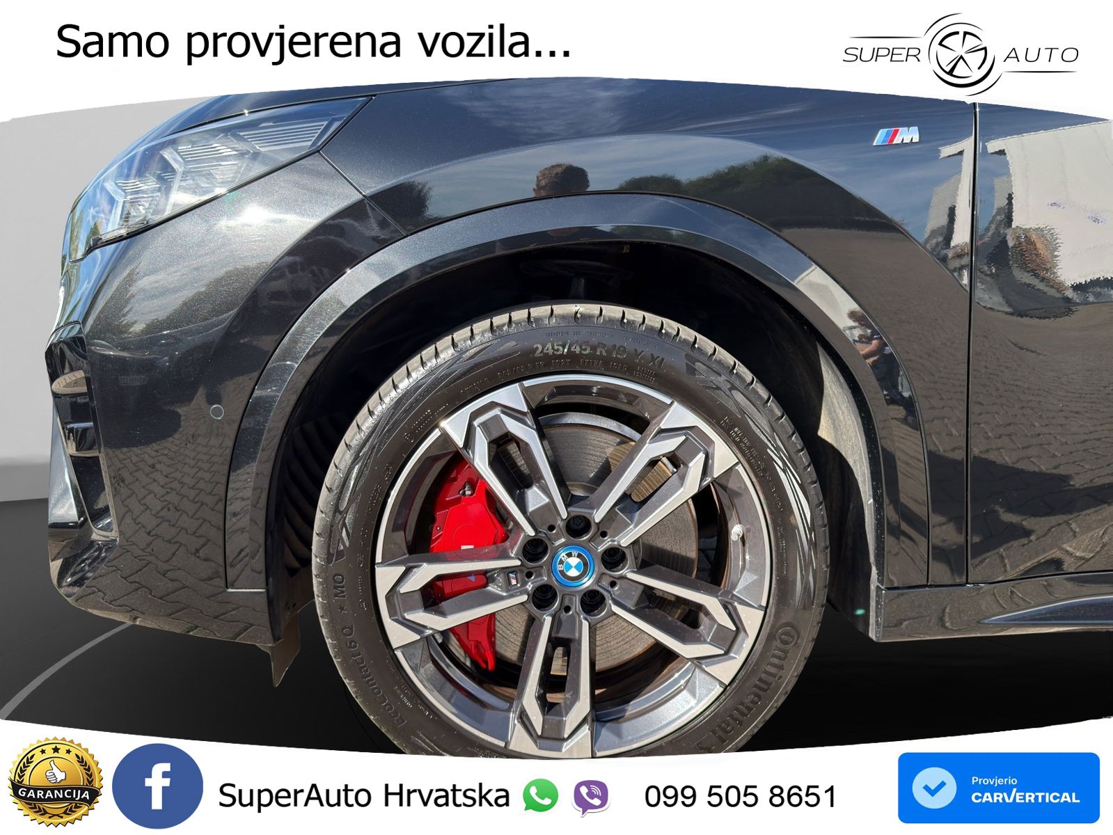 BMW iX2 66.5 kWh (313 KS) xDrive30 M Sport LED+GR SJED+ACC