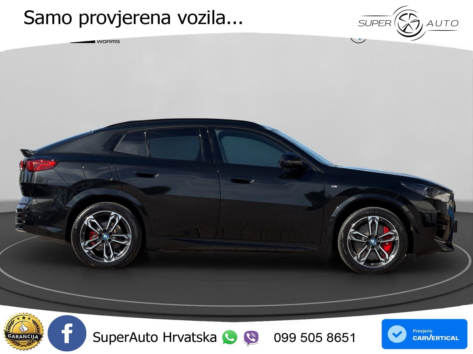 BMW iX2 66.5 kWh (313 KS) xDrive30 M Sport LED+GR SJED+ACC