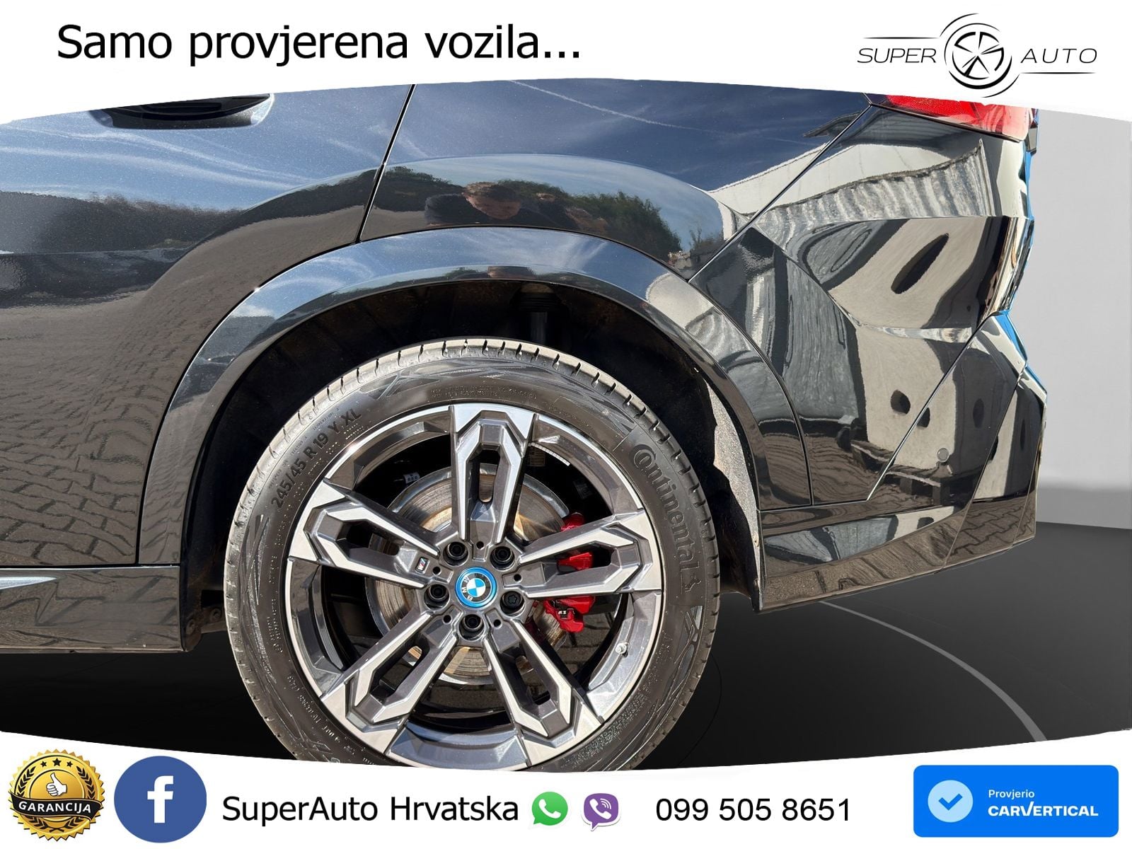 BMW iX2 66.5 kWh (313 KS) xDrive30 M Sport LED+GR SJED+ACC
