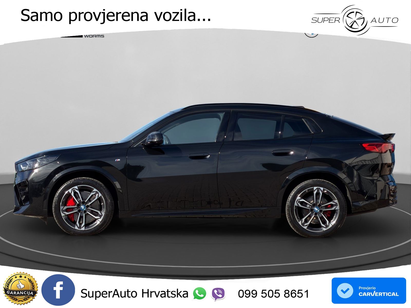 BMW iX2 66.5 kWh (313 KS) xDrive30 M Sport LED+GR SJED+ACC