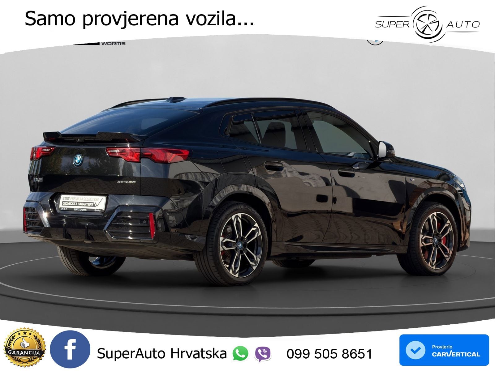 BMW iX2 66.5 kWh (313 KS) xDrive30 M Sport LED+GR SJED+ACC