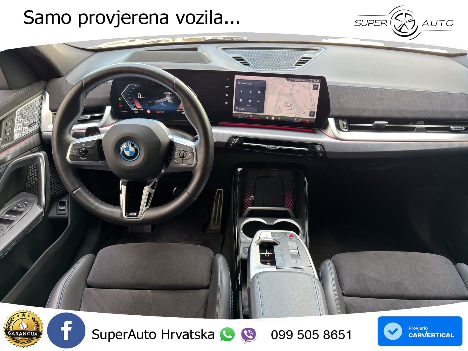 BMW iX2 66.5 kWh (313 KS) xDrive30 M Sport LED+GR SJED+ACC