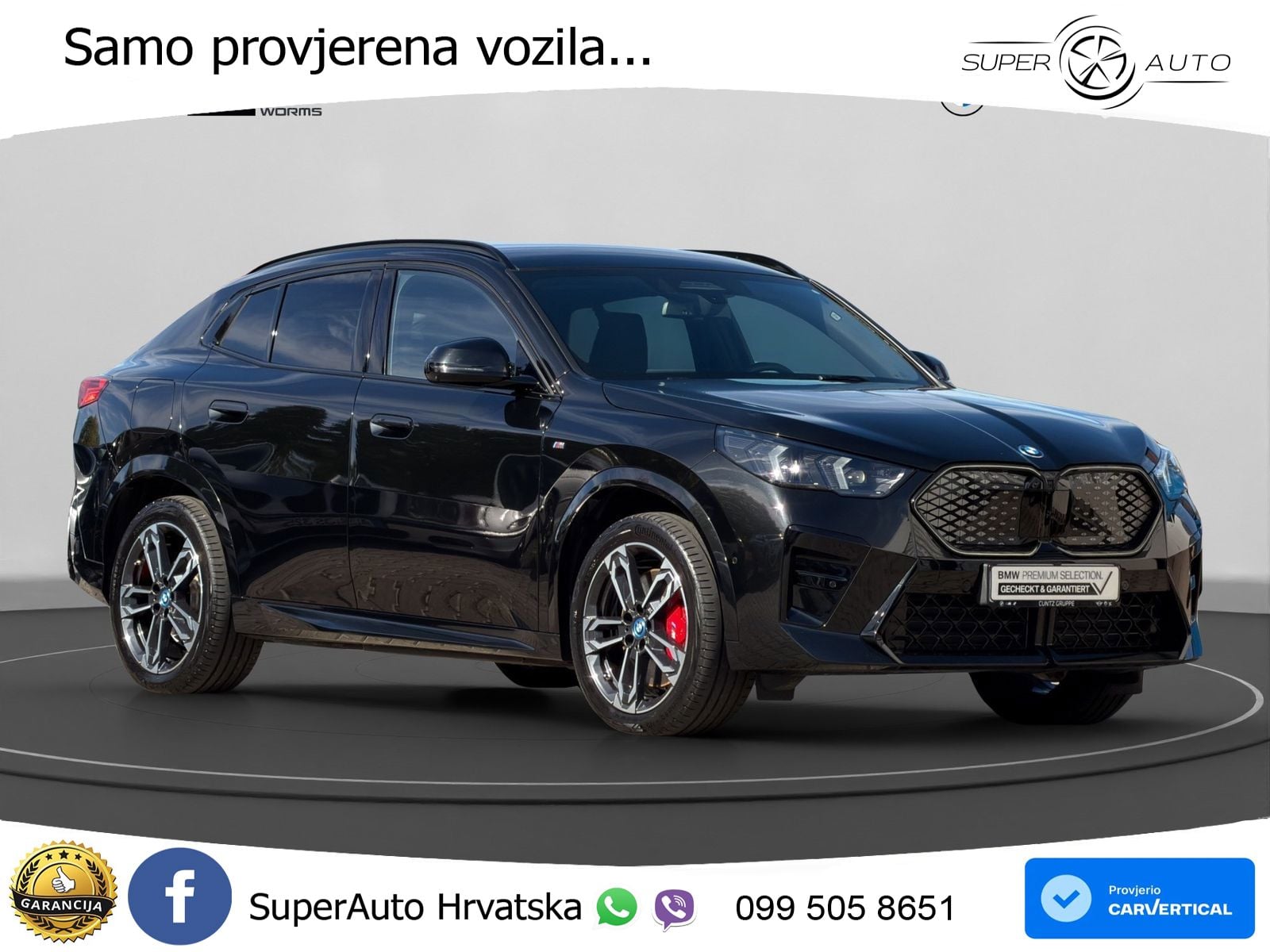 BMW iX2 66.5 kWh (313 KS) xDrive30 M Sport LED+GR SJED+ACC