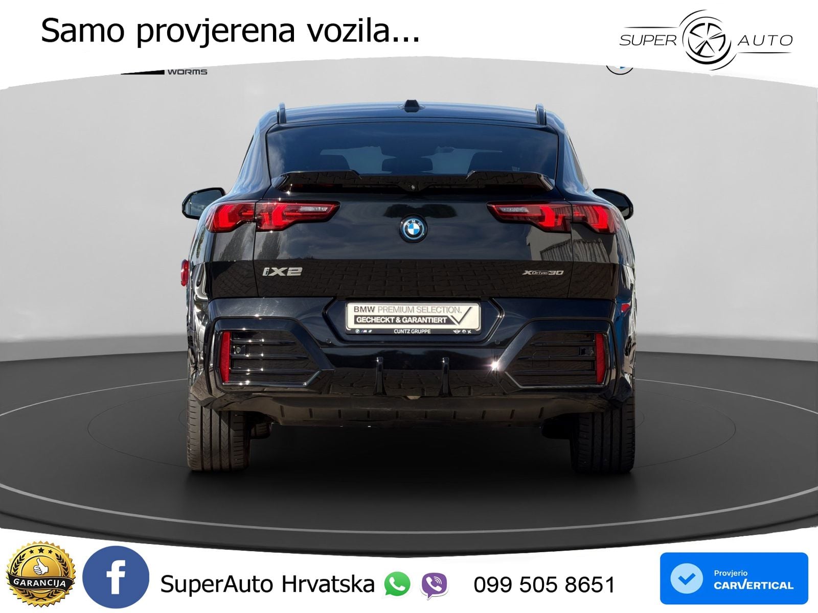 BMW iX2 66.5 kWh (313 KS) xDrive30 M Sport LED+GR SJED+ACC