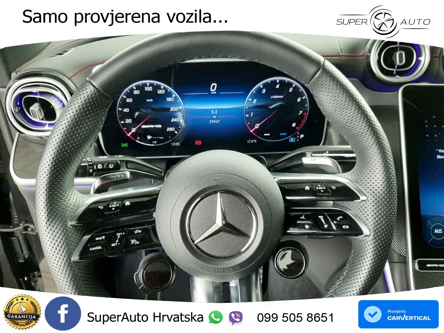 Mercedes AMG GLC 43 (421 KS) 4MATIC AMG SPEEDSHIFT MCT 9G ZRAČNI+ACC+GR SJED+KAM+PANO