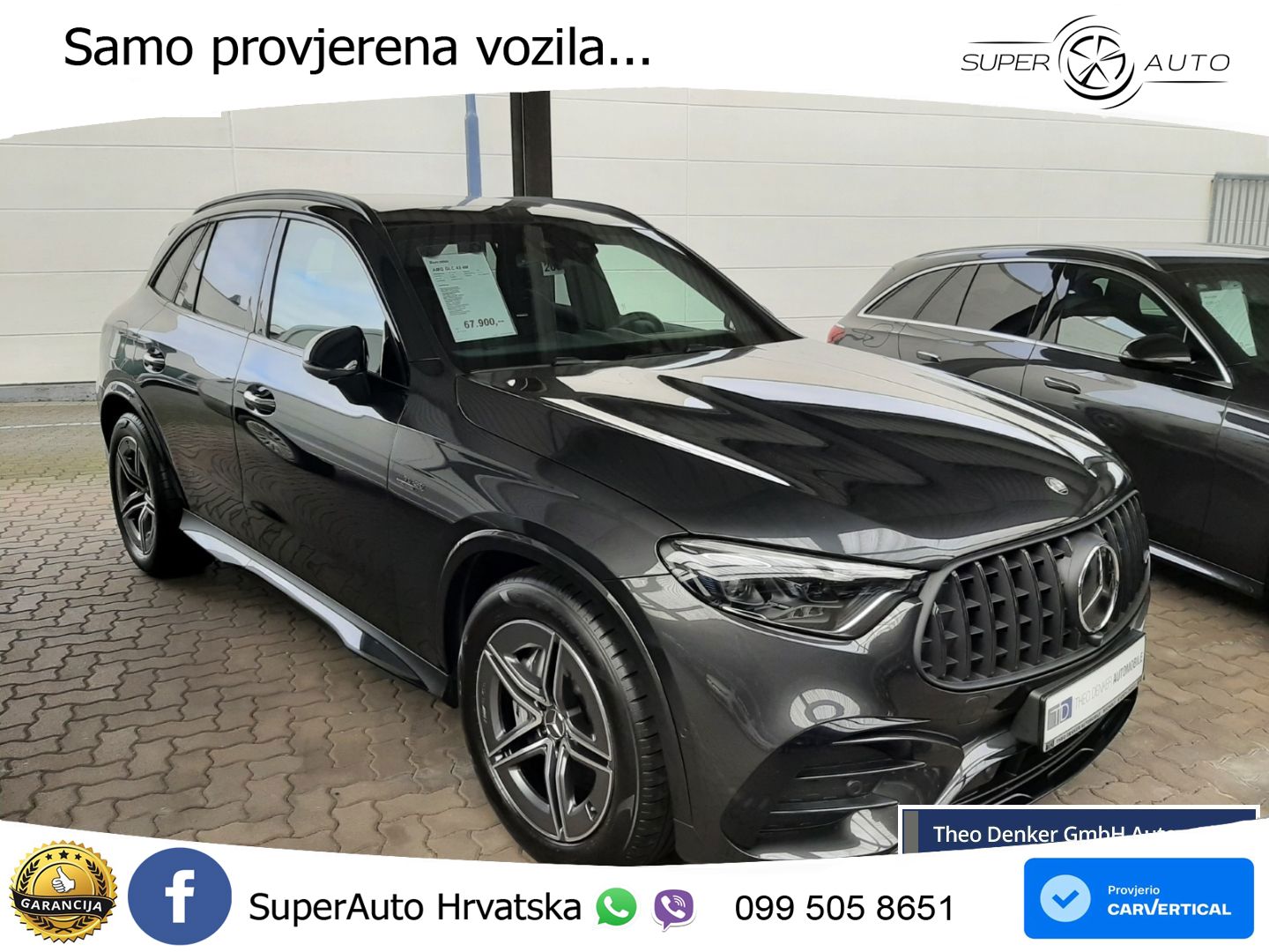 Mercedes AMG GLC 43 (421 KS) 4MATIC AMG SPEEDSHIFT MCT 9G ZRAČNI+ACC+GR SJED+KAM+PANO