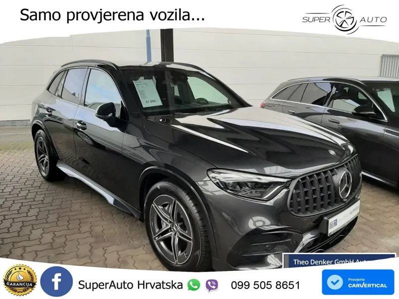 Mercedes AMG GLC 43 (421 KS) 4MATIC AMG SPEEDSHIFT MCT 9G ZRAČNI+ACC+GR SJED+KAM+PANO