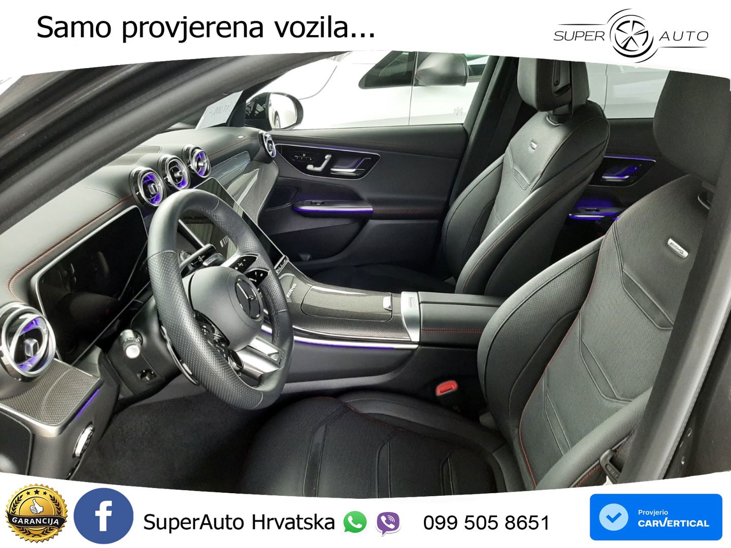 Mercedes AMG GLC 43 (421 KS) 4MATIC AMG SPEEDSHIFT MCT 9G ZRAČNI+ACC+GR SJED+KAM+PANO