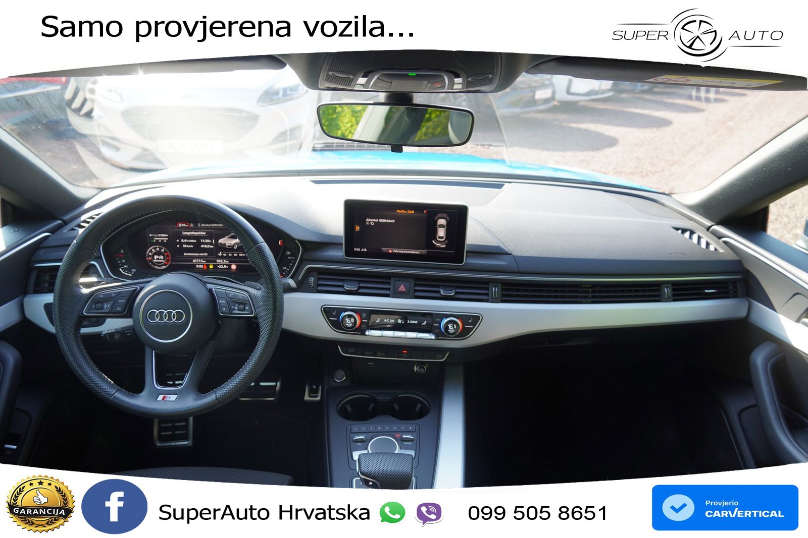 Audi A5 Sportback 40 TFSI (190 KS) S tronic S line LED+GR SJED+ACC