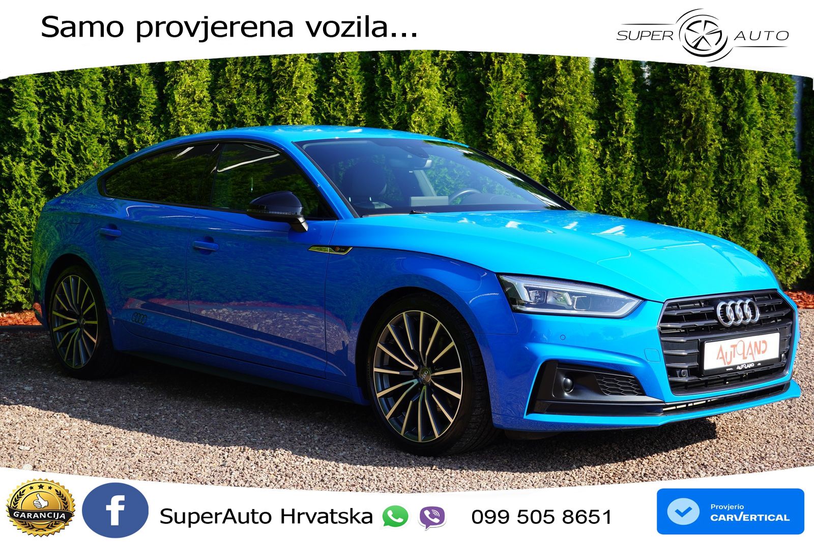 Audi A5 Sportback 40 TFSI (190 KS) S tronic S line LED+GR SJED+ACC