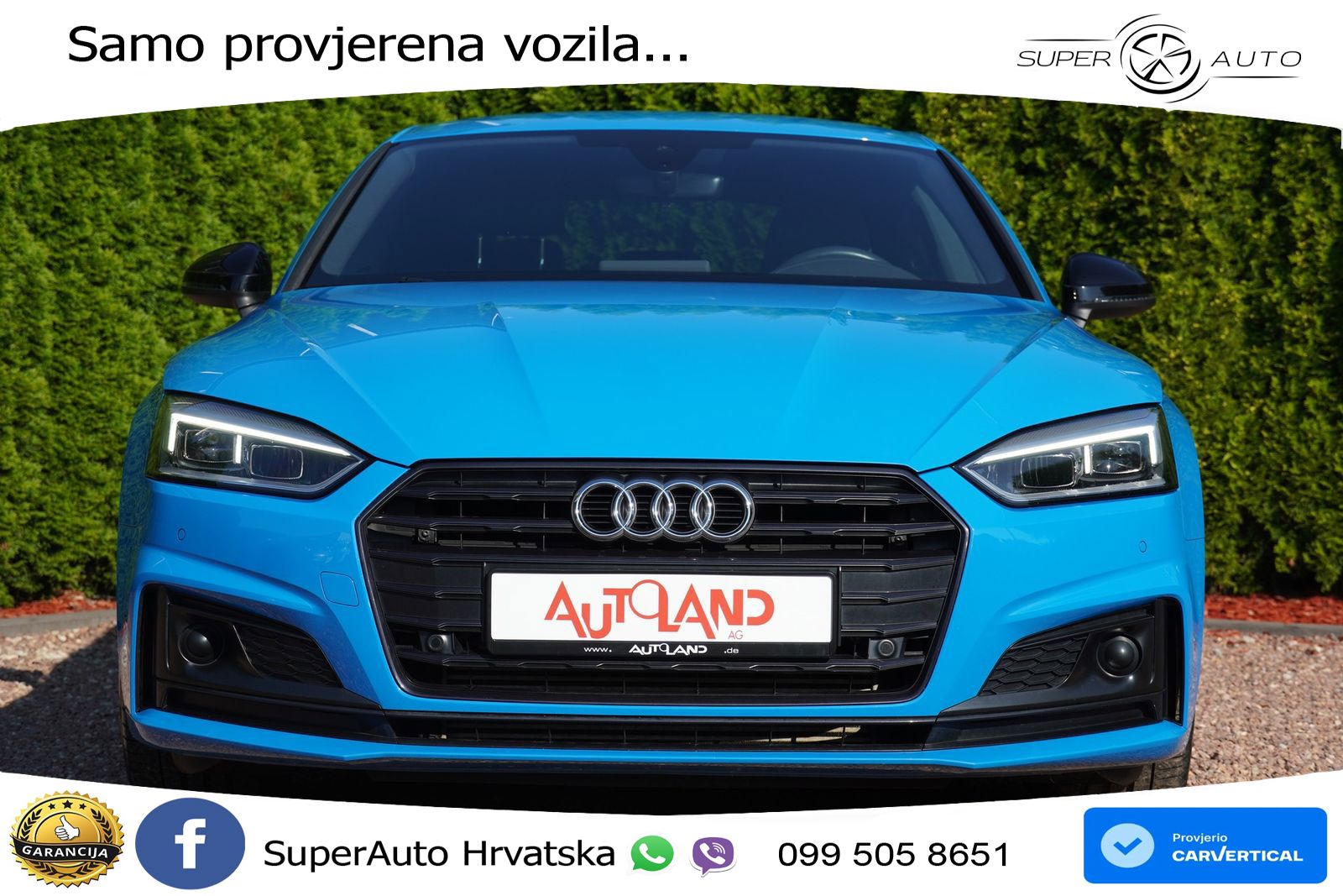 Audi A5 Sportback 40 TFSI (190 KS) S tronic S line LED+GR SJED+ACC